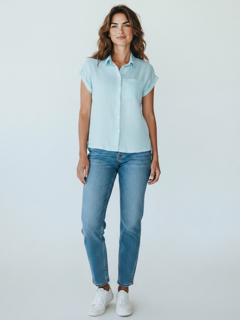 Orvis Linen‑Blend Shirt NWOT | Short Sleeve • Lightweight • Casual Outdoorsy Top
